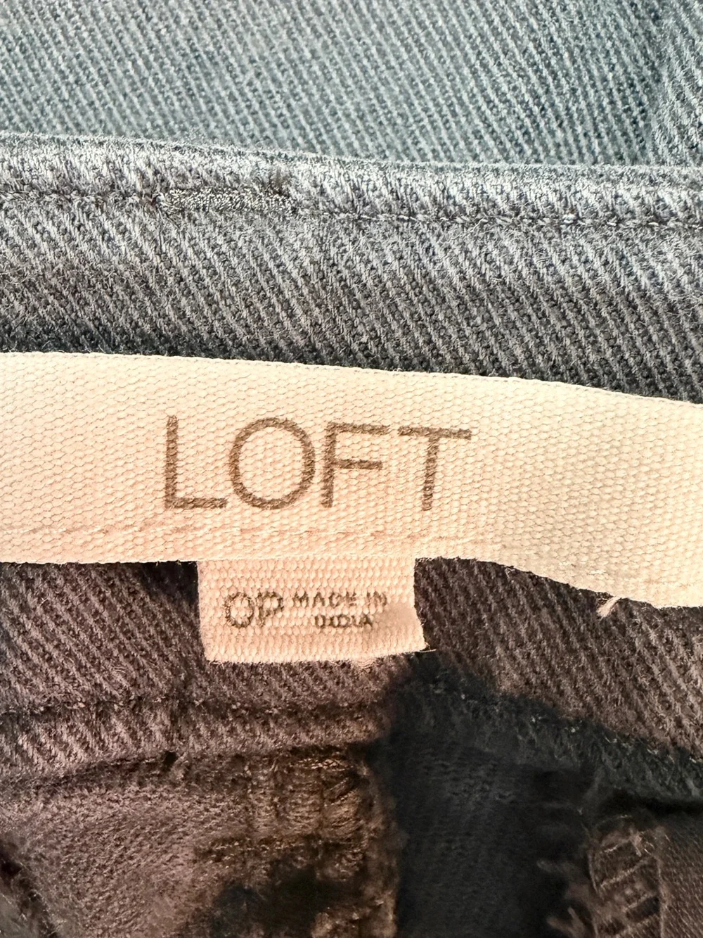 LOFT Women’s High-Rise Patch-Pocket Wide-Leg Jeans/Pants Size 0 Petite
